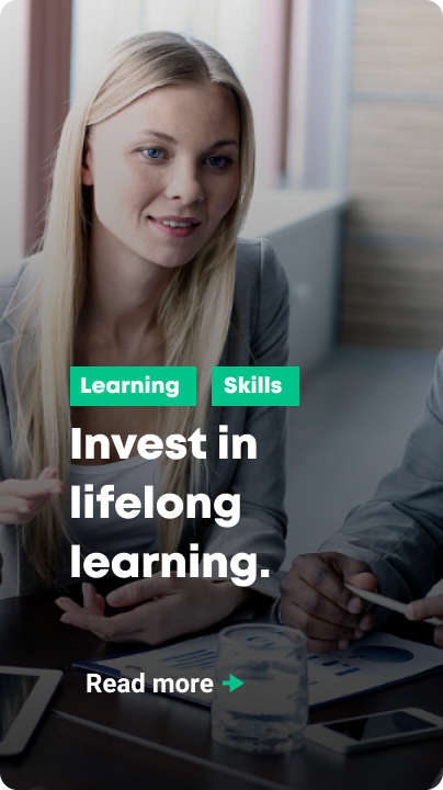 Blog overview / Invest in lifelong learning